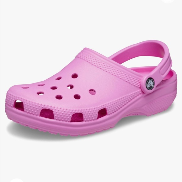 Crocs Unisex-Adult Classic Clogs in Taffy Pink - Picture 1 of 4